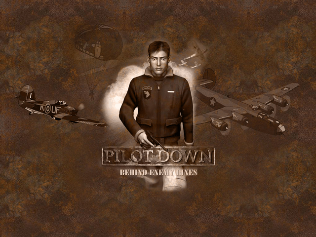 Pilot Down: Behind Enemy Lines title screen for Xbox